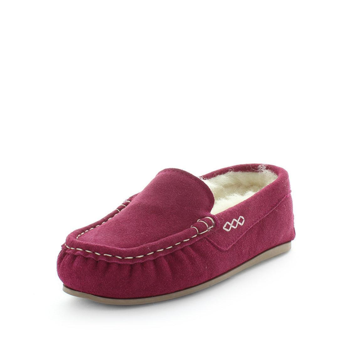 V717-JBCRISPY-BURGUNDY-9-189092-00 JUST BEE Women's CRISPY Slippers Burgundy 9US - Image 1