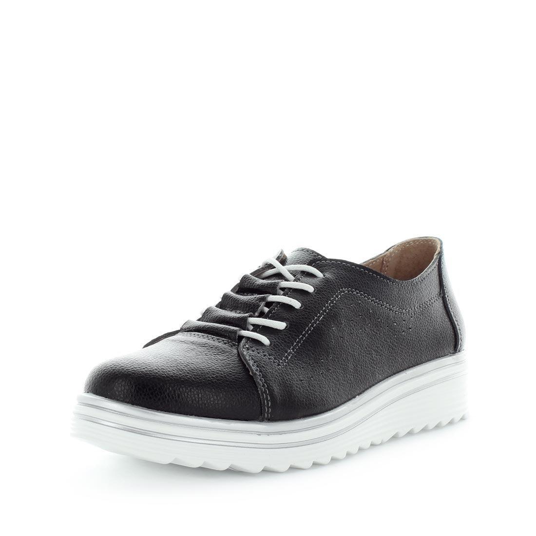 V717-JBCURVES-BLACK-39-188790-00 JUST BEE Women's CURVES Sneakers Black 39EU - Image 1