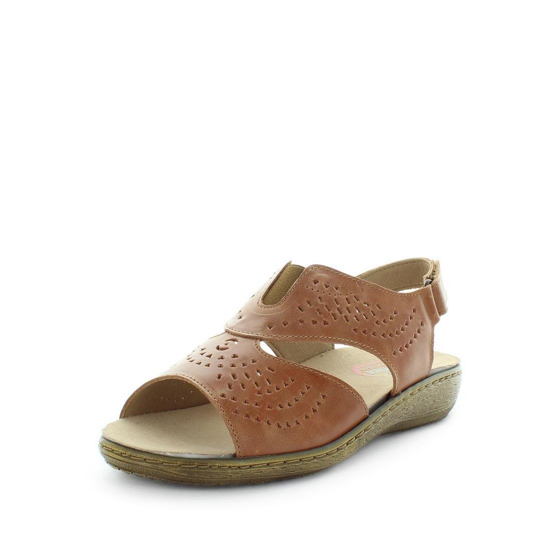 V717-KFKADE-TAN-42-193994-00 KIARFLEX Women's KADE Sandals Tan Shoe 42EU - Image 1