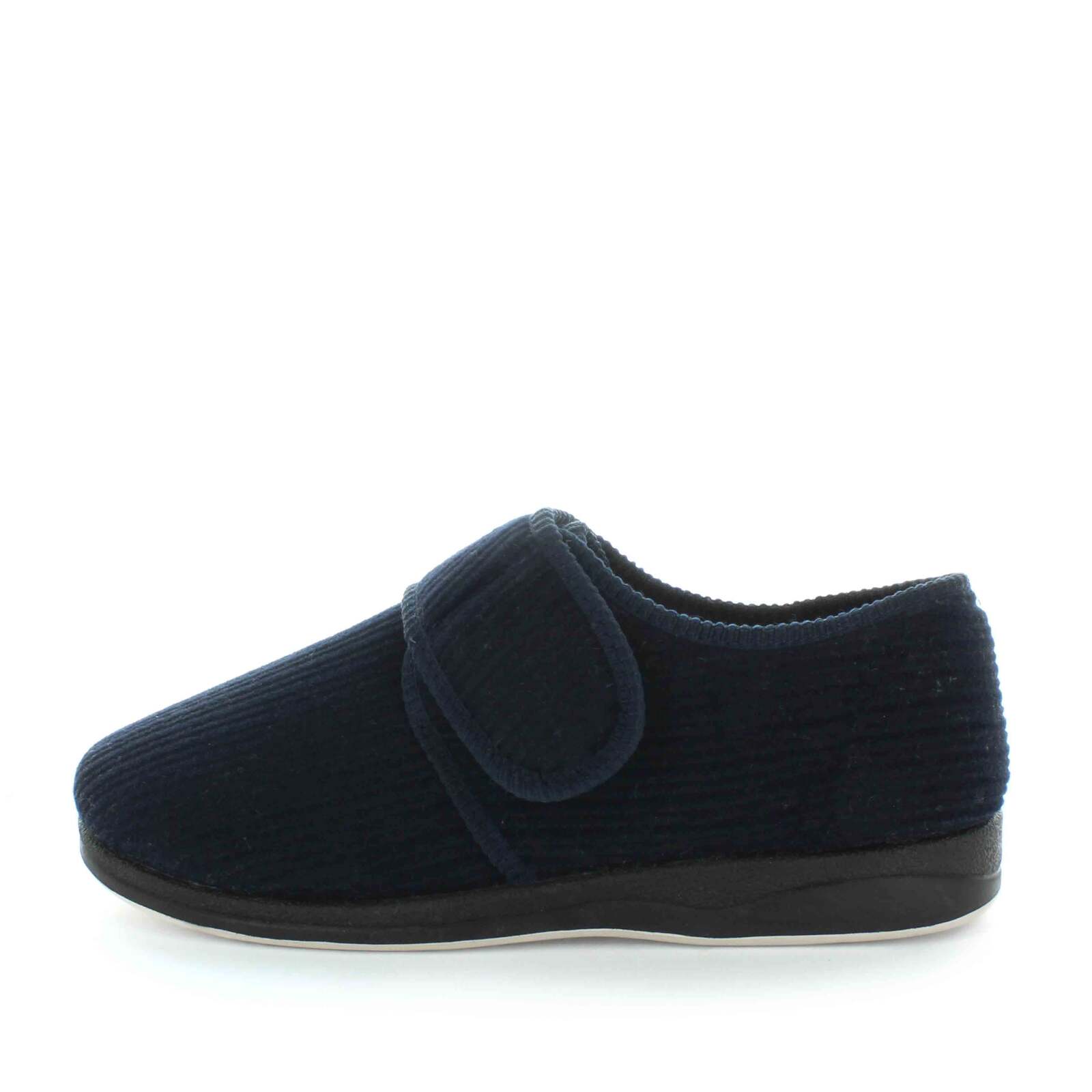 V717-PELI-NAVYCORD-12-187111-00 Panda PELI Slippers Uggs Navy Cord Shoe 12 - Image 1
