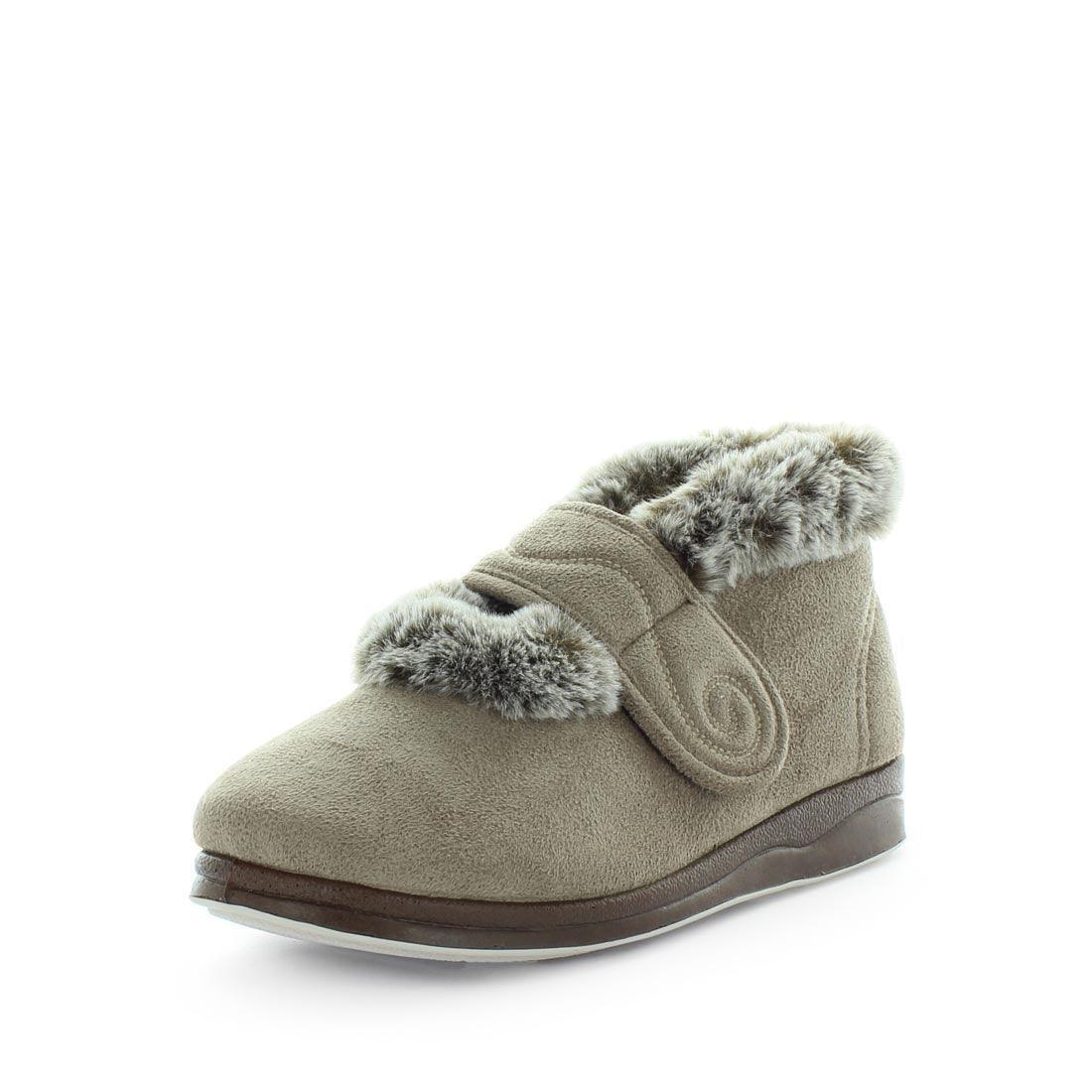 V717-PEMEE-TAUPE-9-187527-00 Panda EMEE Slippers Uggs Taupe Shoe 9 - Image 1