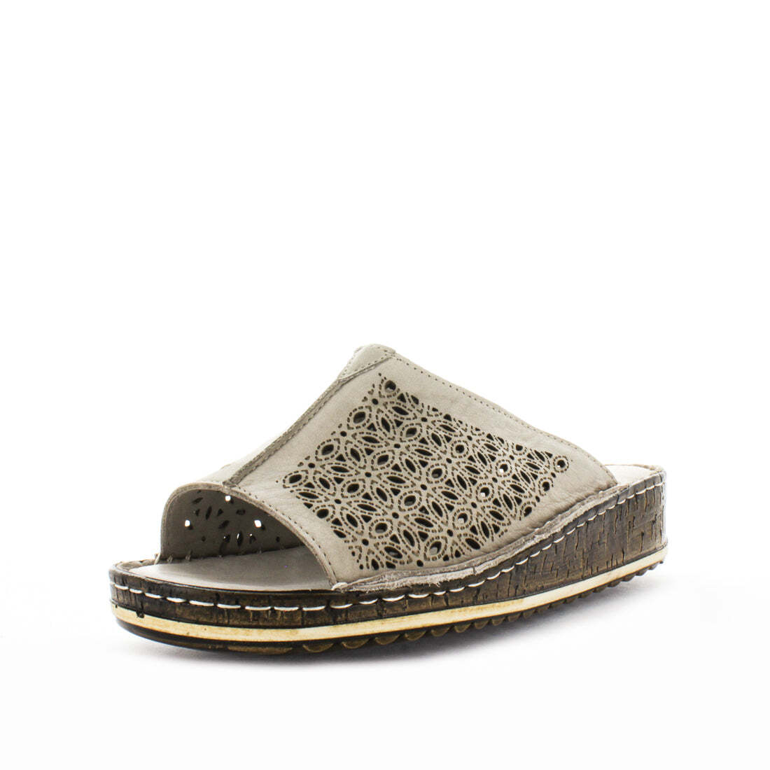 V717-STBAISHA-TAUPE-41-194178-00 SOFT TREAD ALLINO Women's BAISHA Loafers / Slip ons Taupe Shoe 41EU - Image 1