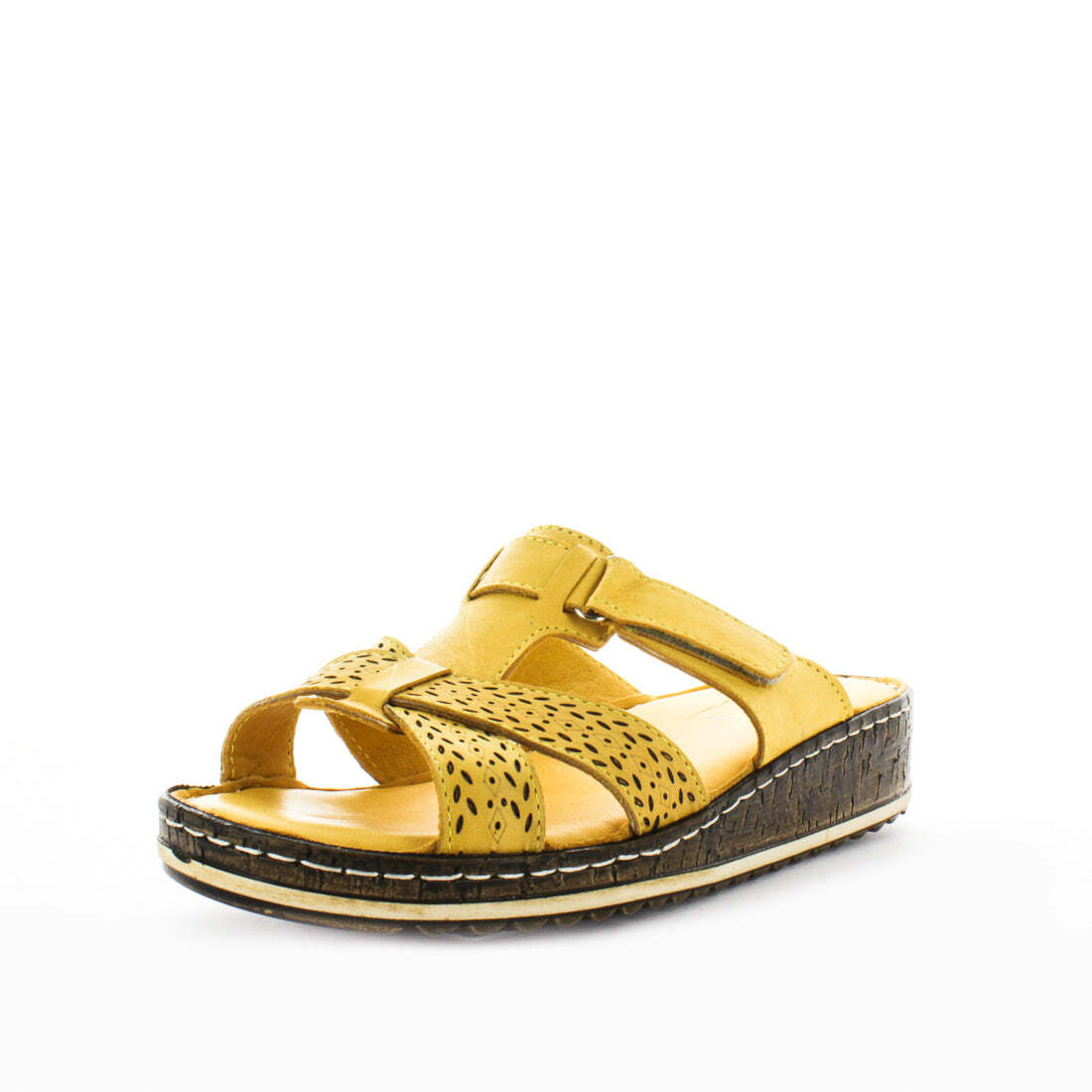 V717-STBANDREA-MUSTARD-42-193063-00 SOFT TREAD ALLINO Women's BANDREA Loafers / Slip ons Mustard Shoe 42EU - Image 1