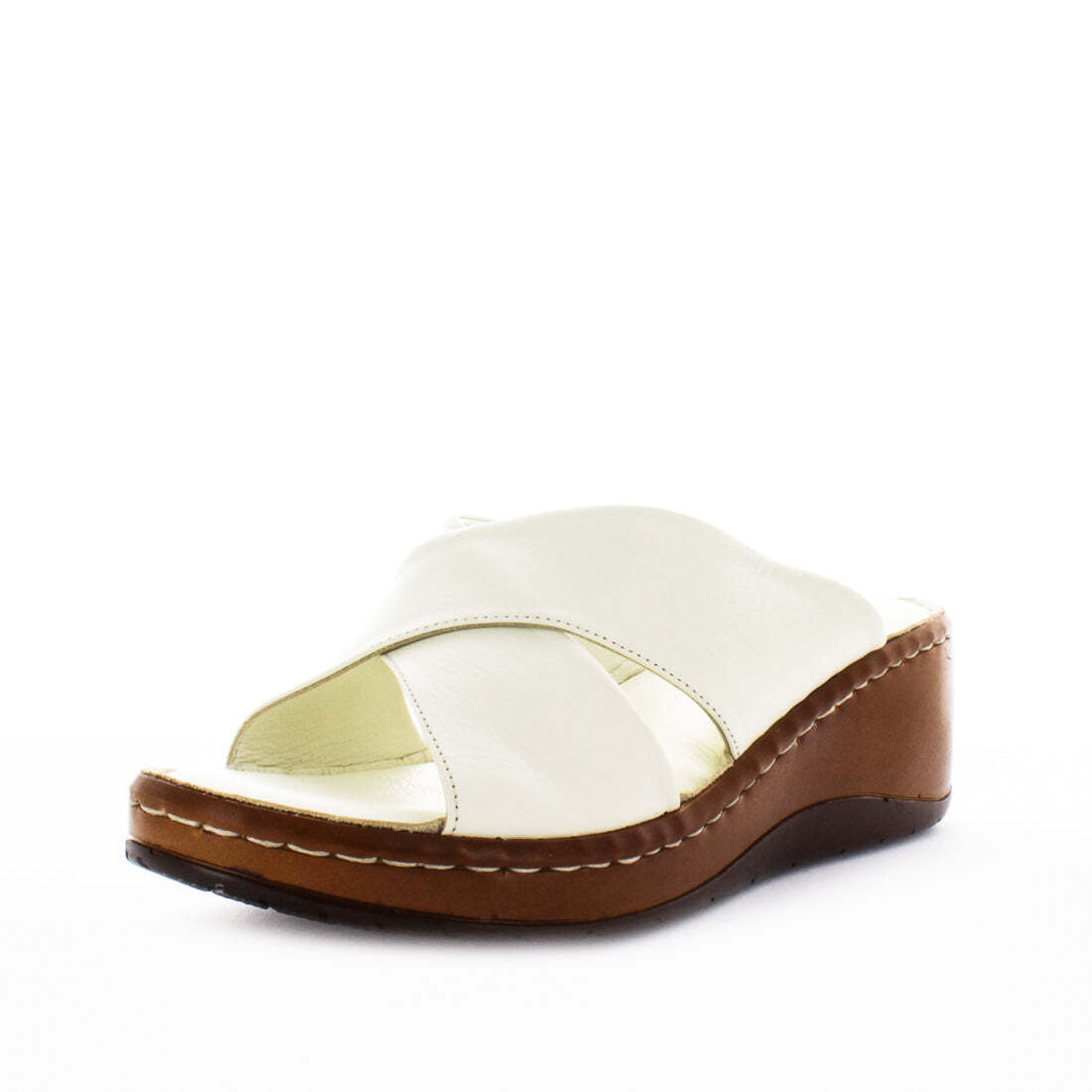 V717-STBANESSA-BONE-39-193140-00 SOFT TREAD ALLINO Women's BANESSA Loafers / Slip ons Bone Shoe 39EU - Image 1