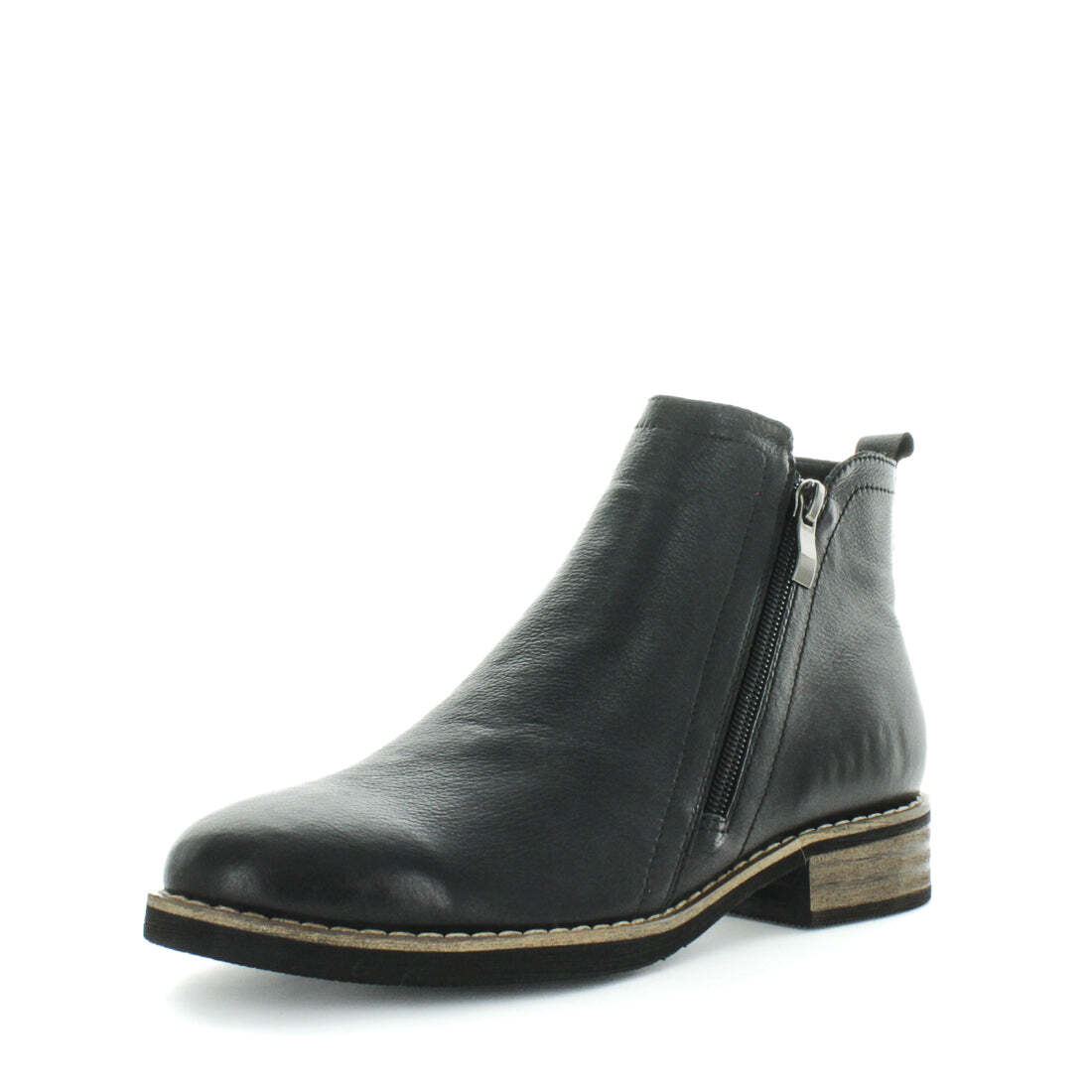 V717-STBUTINA-BLACK-39-192362-00 SOFT TREAD ALLINO Women's BUTINA Loafers / Slip ons Black Shoe 39EU - Image 1