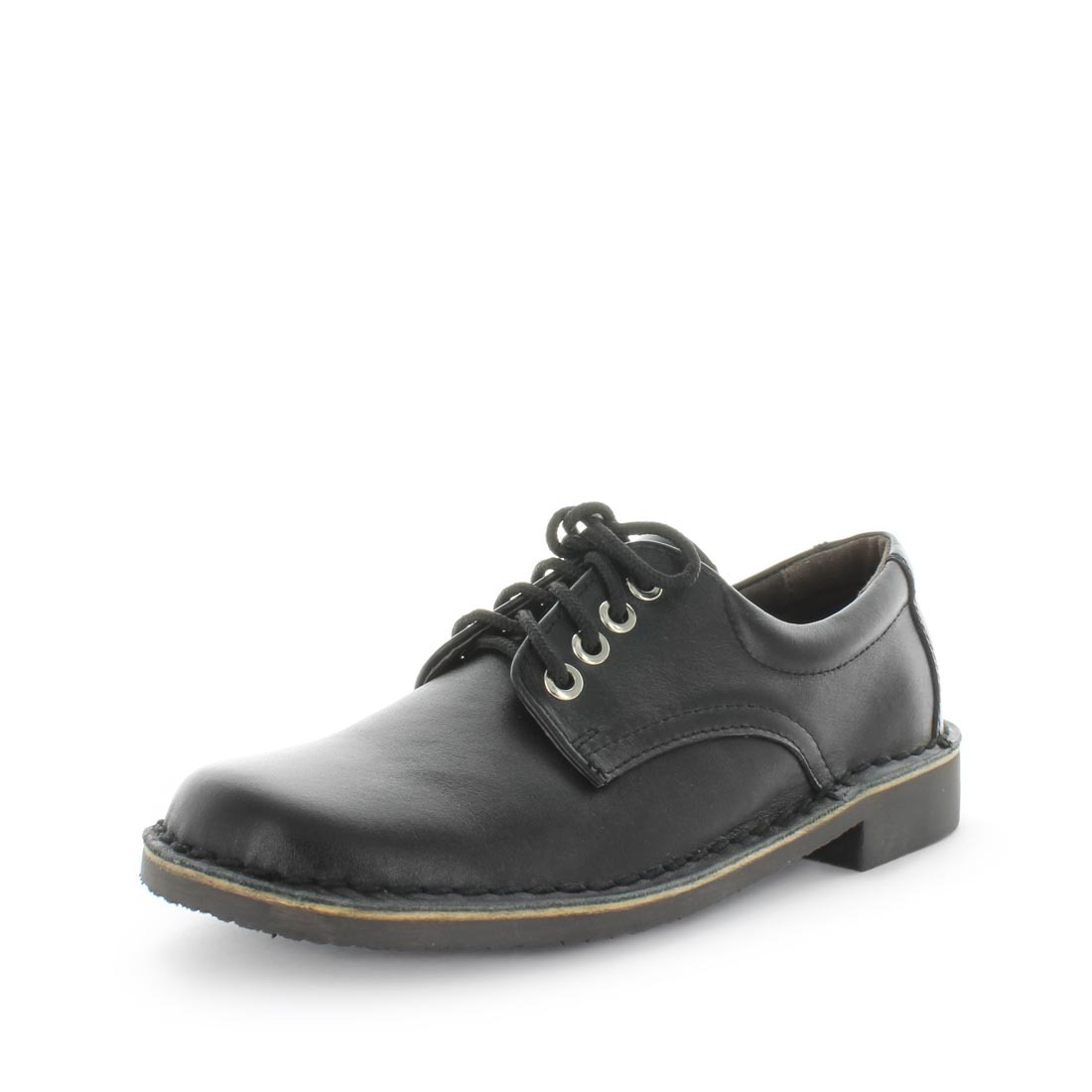 V717-WJUDE-BLACKSMOOTH-8-193734-00 WILDE SCHOOL Girl's JUDE School Black Smooth Shoe 8US - Image 1