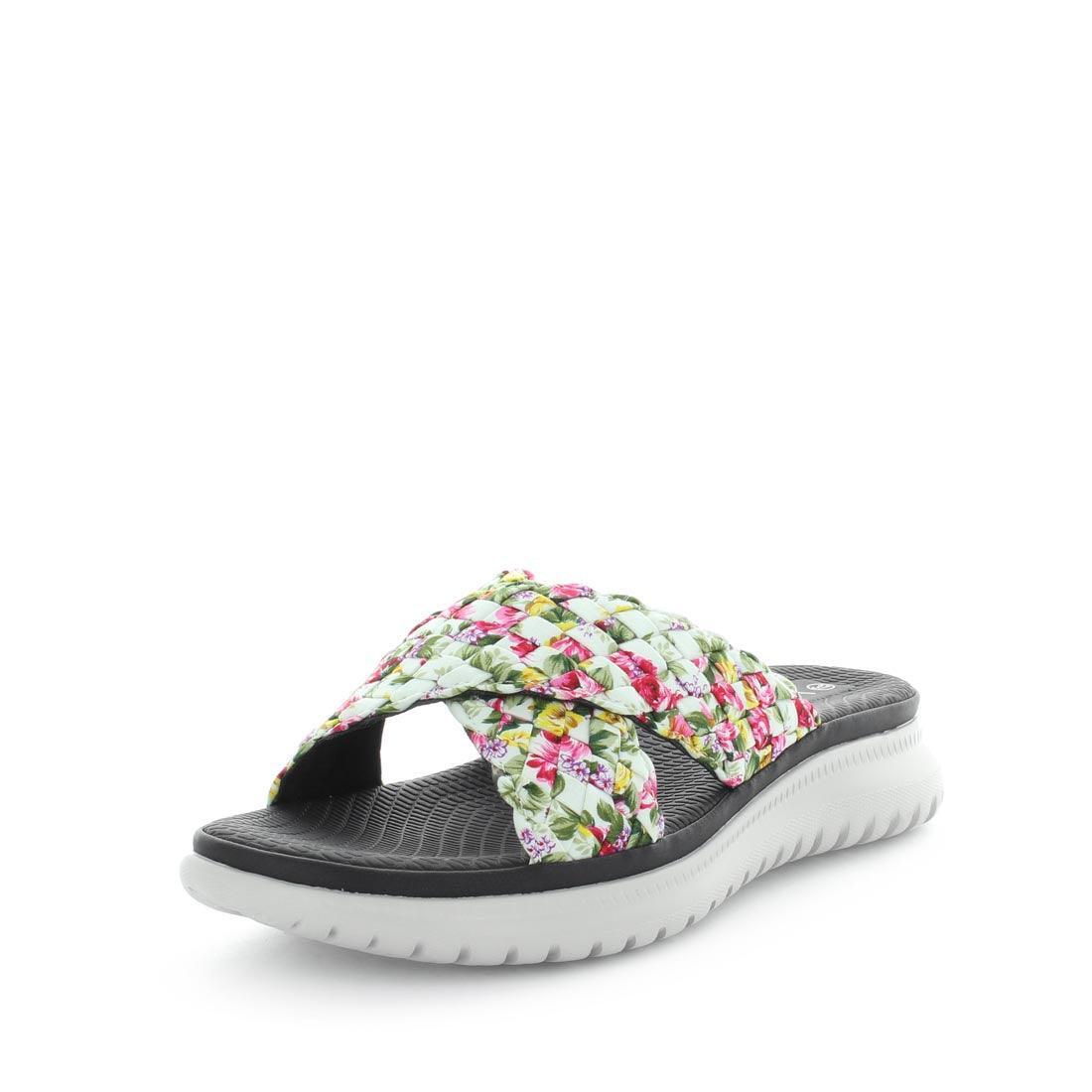 V717-WSELVA-WHITEFLORAL-39-193353-00 WILDE Women's SELVA Sandals White Floral Shoe 39EU - Image 1