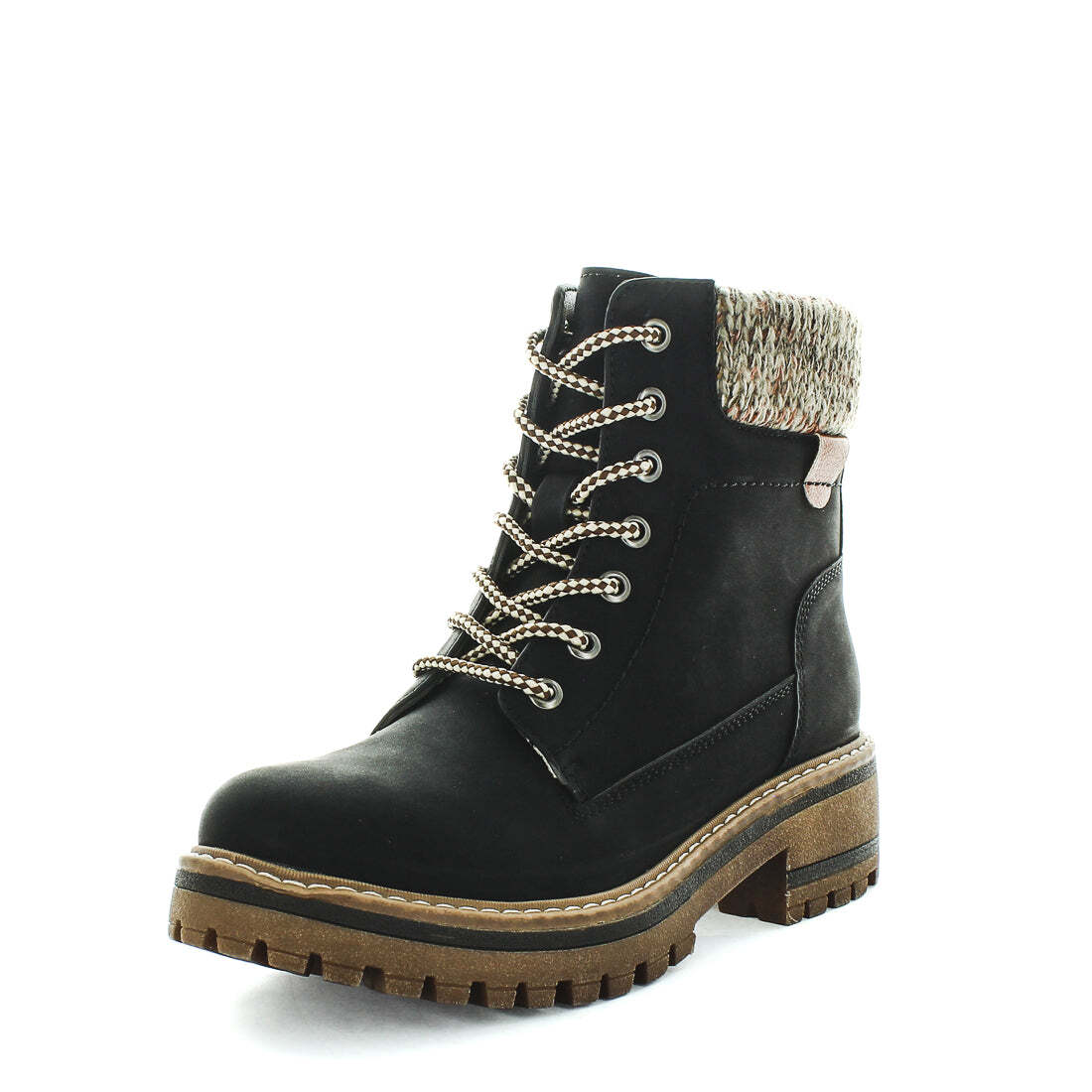 V717-WSNUGGLE-BLACKMICRO-41-192817-00 WILDE Women's SNUGGLE Boots Black Micro Shoe 41EU - Image 1