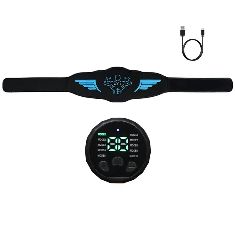 V728-1005007127770405-1BELT-190581-00 NNEOBA Abdominal Toning Belt Muscle Stimulator Metal Sheet Technology - Image 1