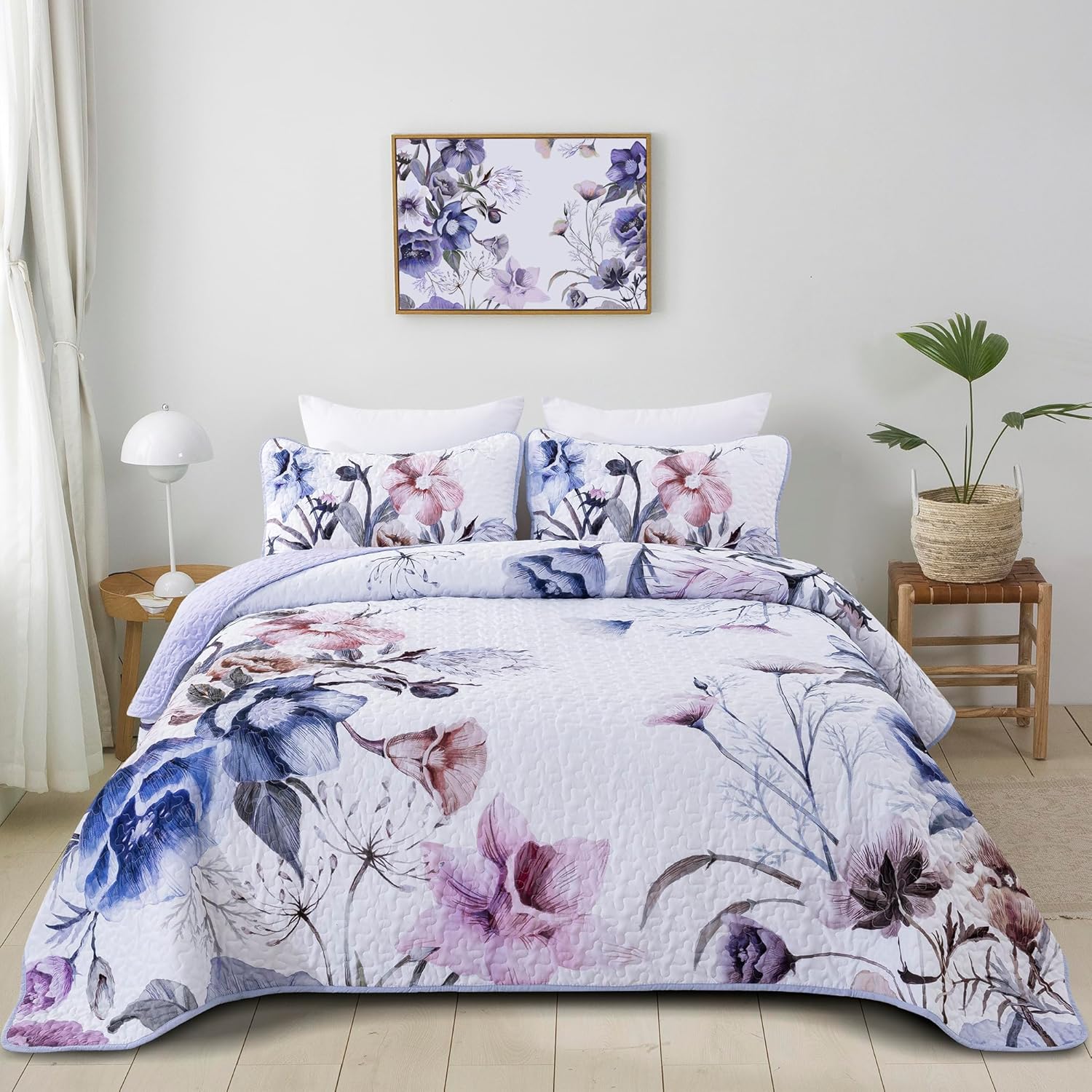 V745-MAC080464Q13U-190860-00 Venerable Quilted bedspread and pillowcovers set: Classic and Elegant - Queen size - Image 1