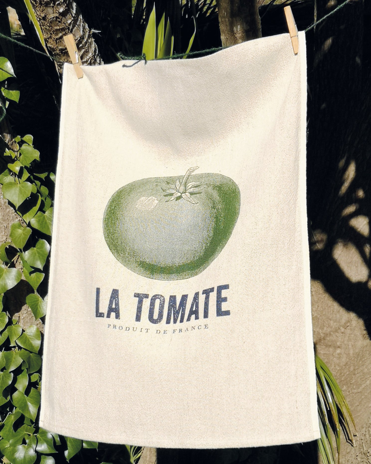 V758-CV12065-202505231107-00 casa-verde-tea-towel-vintage-linen-cott-la-tomate - Image 1