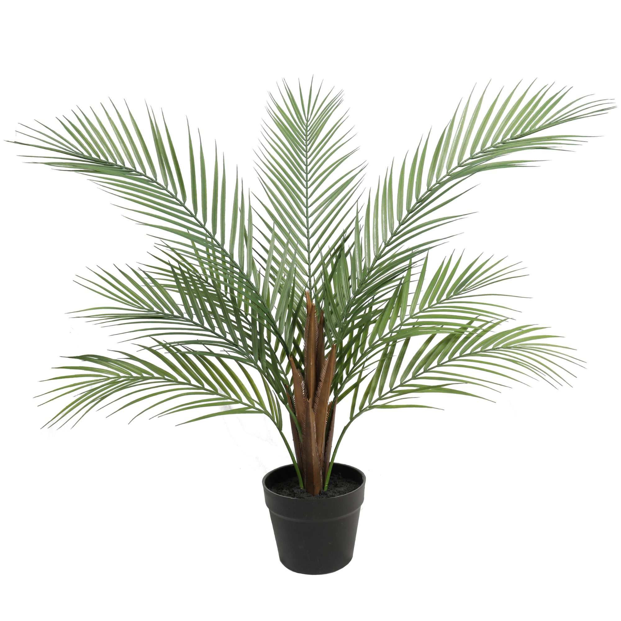 V77-1193906_1193906_1 Small Artificial Areca Palm Plant 80cm - Image 1