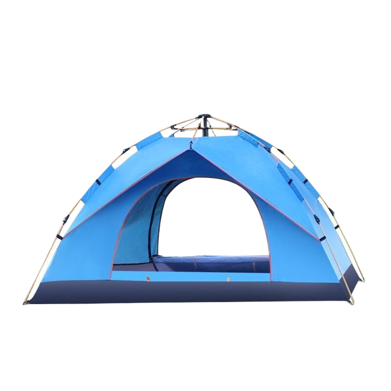 V888-ELOSUNG025-199992-00 Blue four-sided, 2-in-1 tent. Large size: 240 * 240 * 155 cm. - Image 1