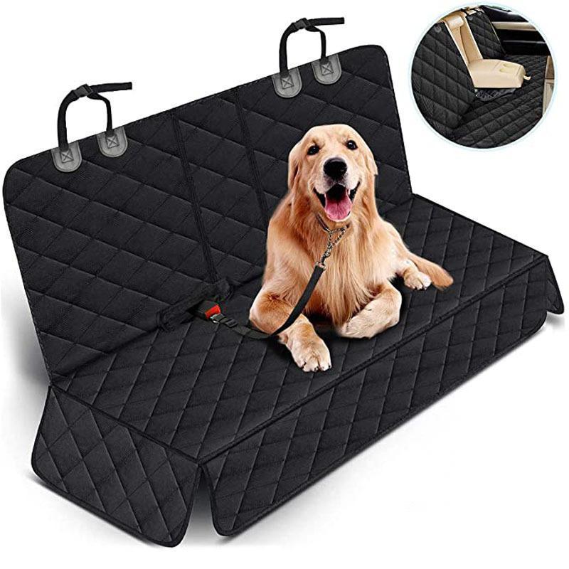 V888-ELOSUNG10539-205567-00 Universal Waterproof Dog Car Seat Cover with Non-Slip Backing - Pet Travel Protection Mat - Image 1