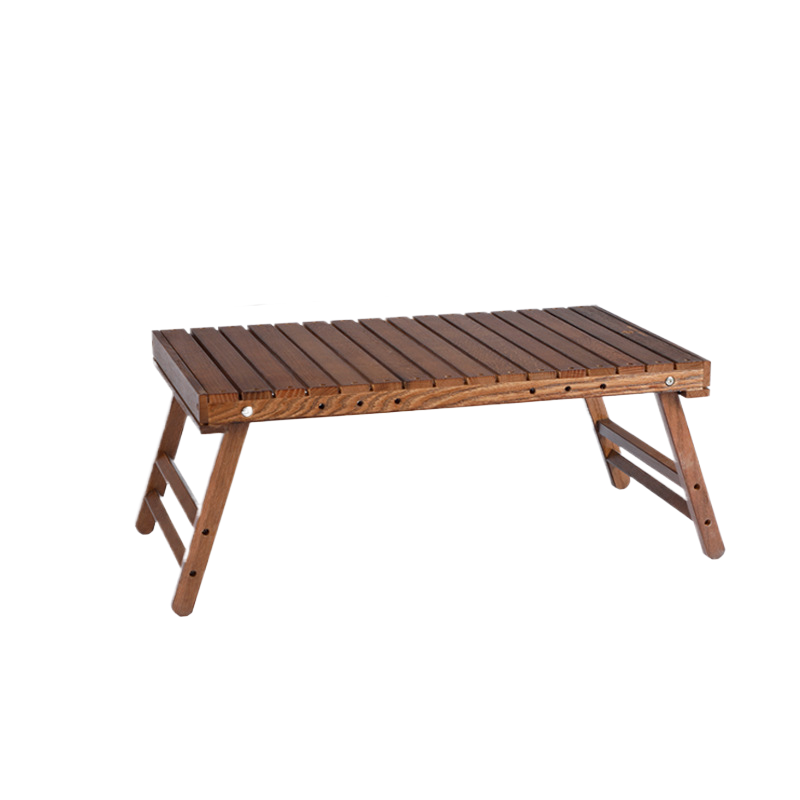 V888-ELOSUNG1096-202418-00 Camping folding table walnut color - Image 1