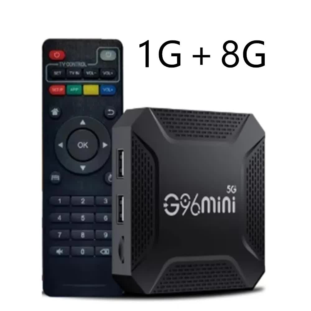 V888-ELOSUNG11870-210132-00 G96mini 5G Android TV Box - RK3228 Processor, 8K HD, Android 13.0, WiFi 5, Smart TV Box(1G+8G) - Image 1