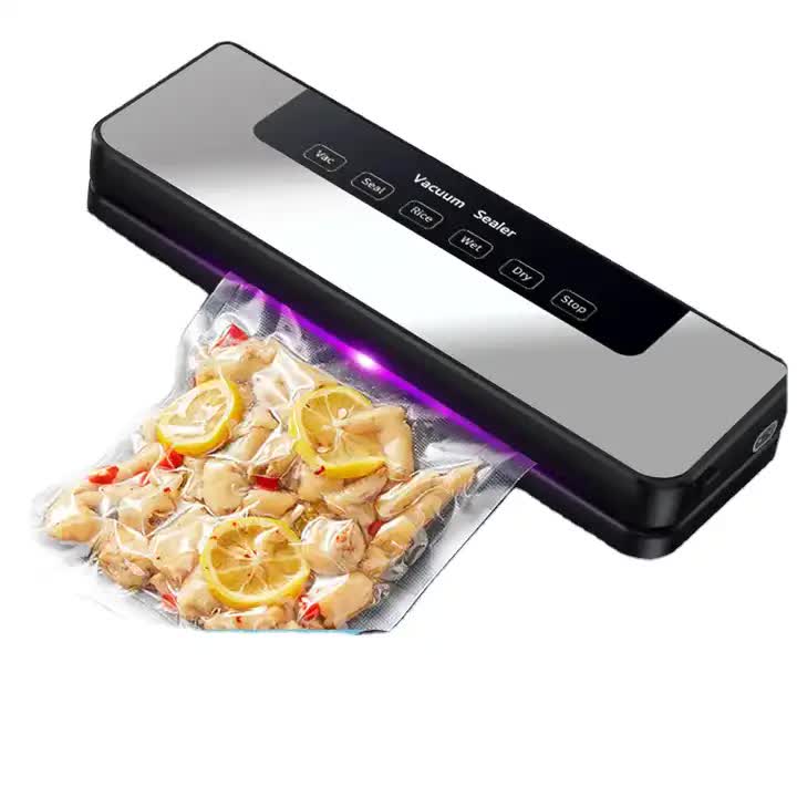 V888-ELOSUNG12172-210583-00 Home-use Automatic Vacuum Sealer - Food Packaging Machine, Small Vacuum Sealing Machine for Dry and Wet Compression - Image 1