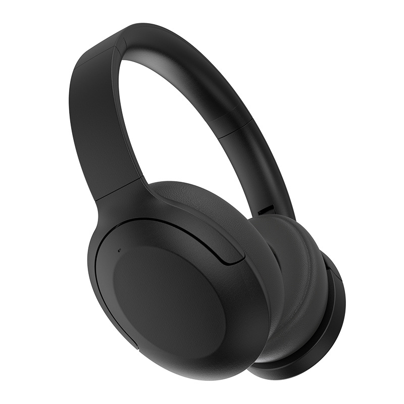 V888-ELOSUNG15076-211739-00 Black P3965 Foldable Bluetooth 5.3 ANC Wireless Over-Ear Headphones with Noise Cancellation - Image 1