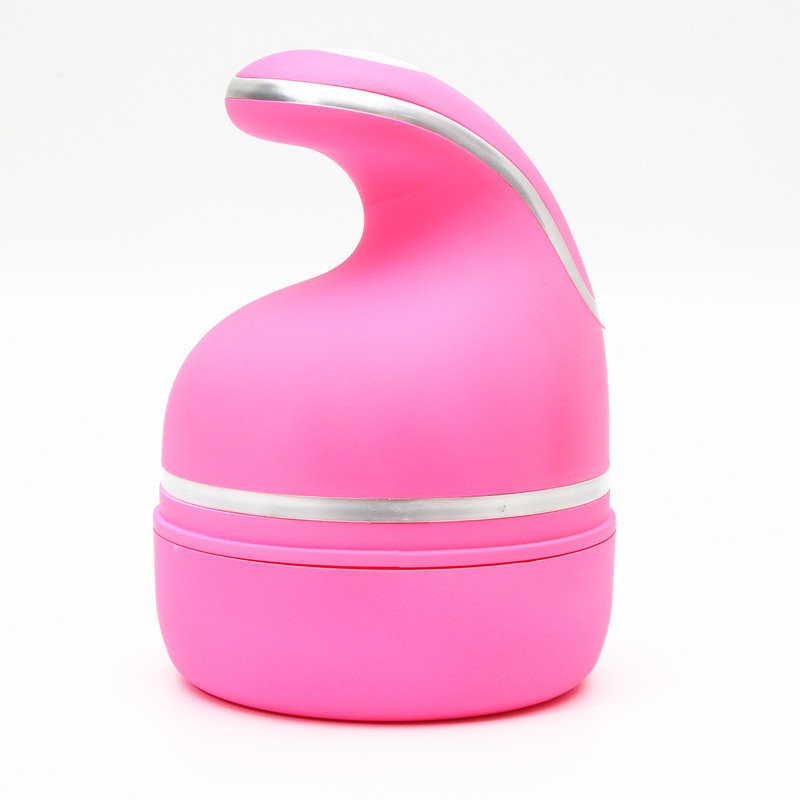 V888-ELOSUNG15464-213767-00 Rose Red Portable 3D Electric Massage Device with Adjustable Speeds and USB Charging - Image 1