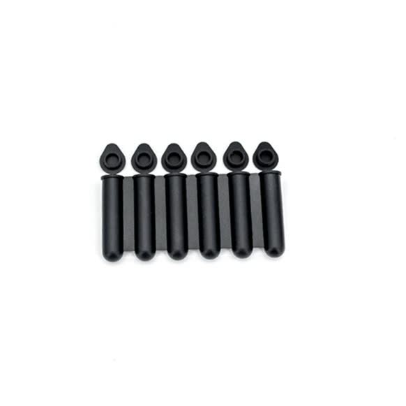 V888-ELOSUNG16348-215848-00 Black Reusable Silicone Ice Stick Mold - 10-Piece Set for Drinks and Bottles (6 x 1.2 cm per Stick) - Image 1