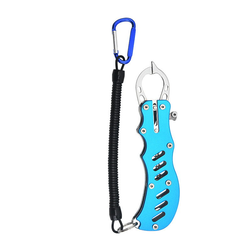 V888-ELOSUNG16619-216952-00 2 PCS Blue Multi-Function Fishing Hook Remover Tool - Durable, Lightweight, and Compact - Image 1