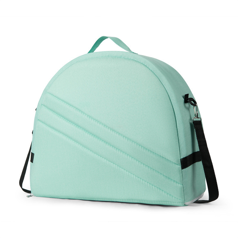 V888-ELOSUNG17315-215635-00 Green Portable Multi-Purpose Baby Bed and Diaper Backpack - Lightweight, Waterproof, Canvas + Polyester Material, Travel Essential for Moms(With mosquito net and small toys) - Image 1