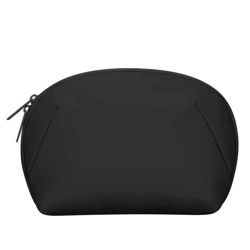 V888-ELOSUNG17605-216596-00 Black Large Capacity Multi-functional PU Digital Storage Organizer Bag, Waterproof & Portable, for Cables, Chargers, and Accessories - Image 1