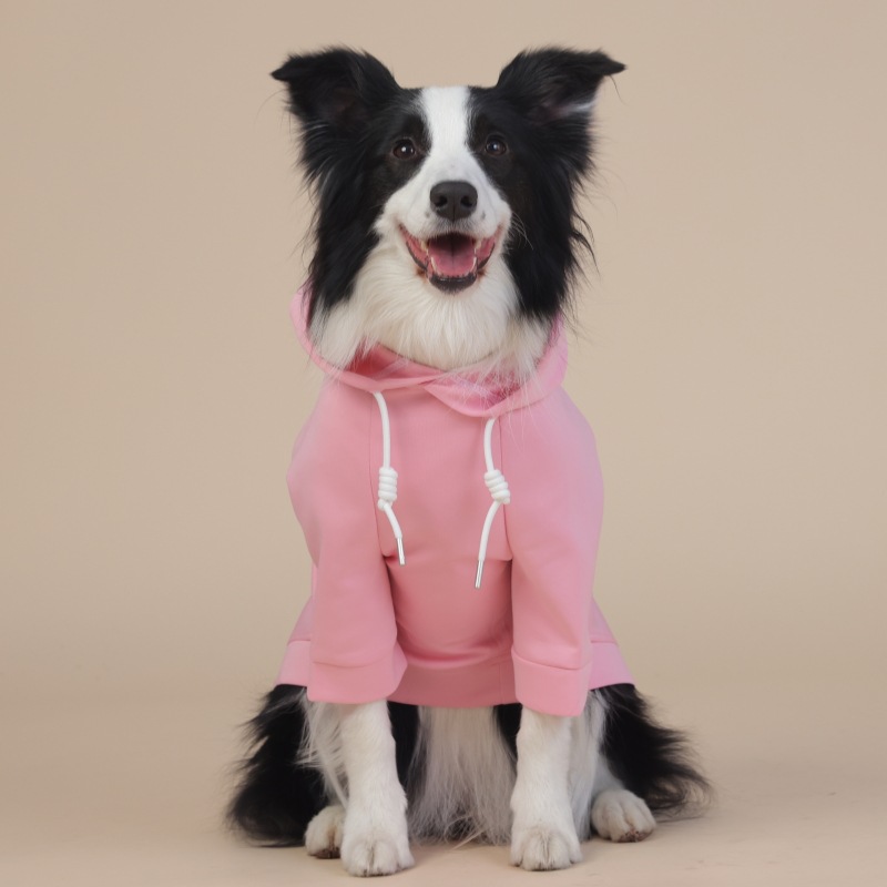 V888-ELOSUNG19188-202502241412-00 XL Pink Cute Dog Hoodie with Adjustable Drawstring - Available in Various Sizes - Image 1