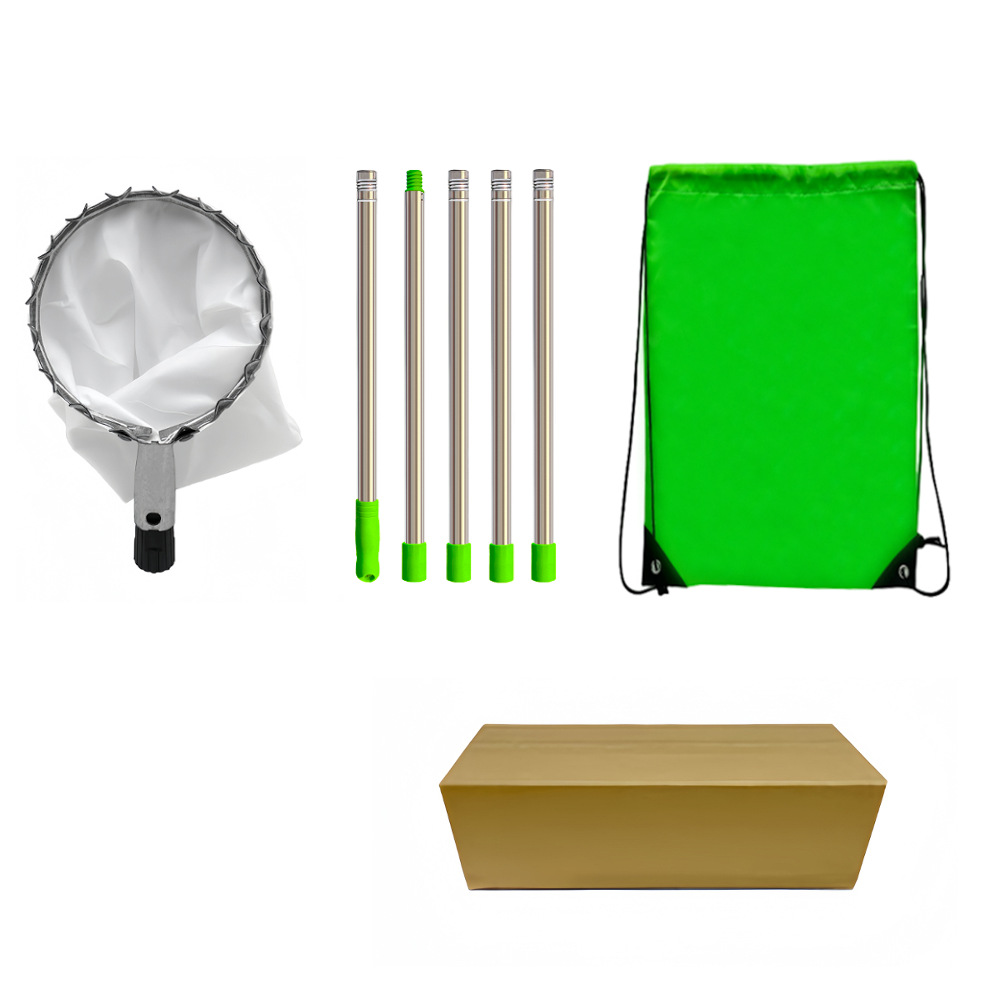 V888-ELOSUNG20662-202502271153-00 Telescoping Fruit Picker - Apple, Peach, Persimmon Harvesting Tool with Collection Bag, High Reach Fruit Catcher 2m - Image 1