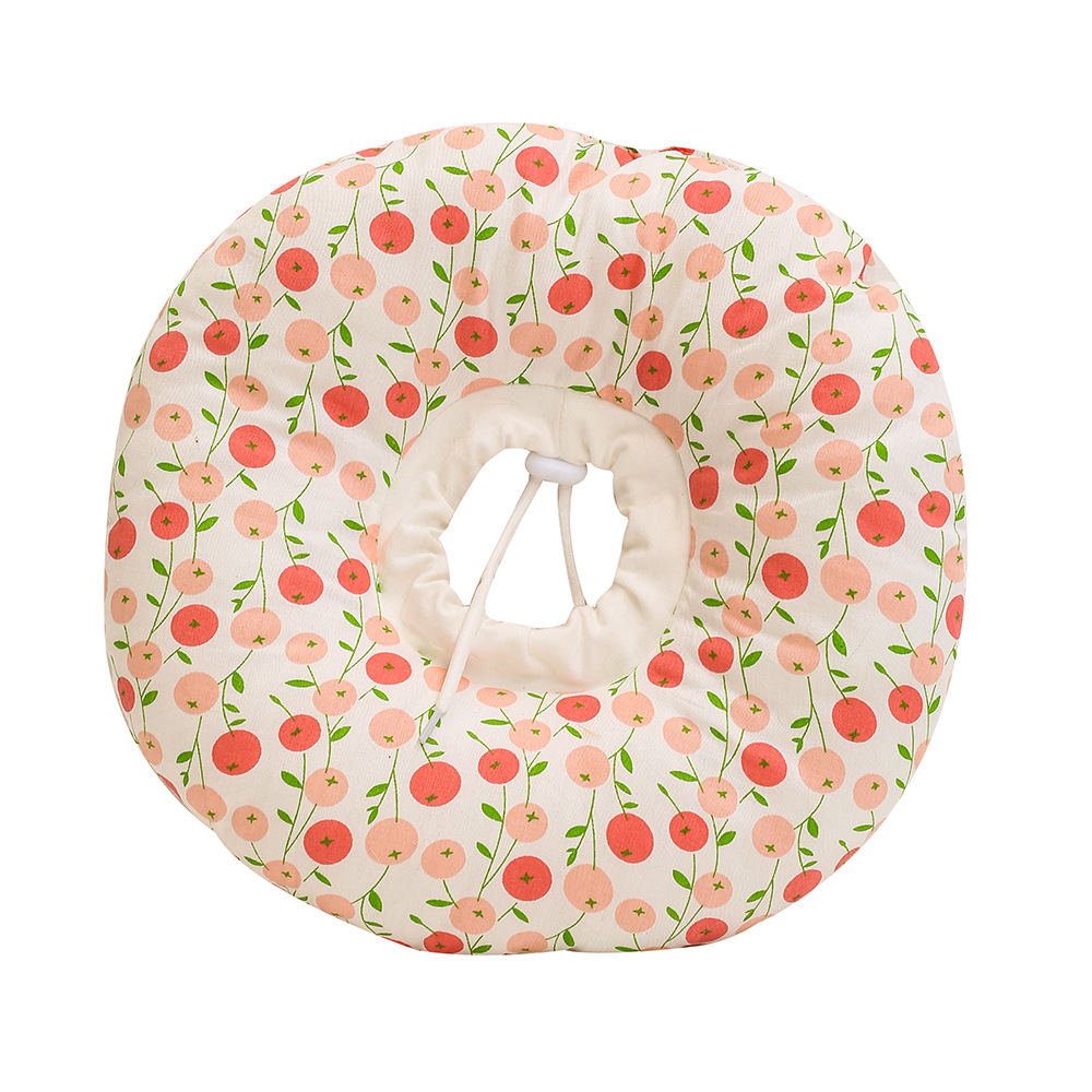 V888-ELOSUNG20989-202503131507-00 2 pcs Small Cherry Soft Pet Recovery Collar - Comfortable Anti-Lick Cone for Cats & Dogs Size S - Image 1