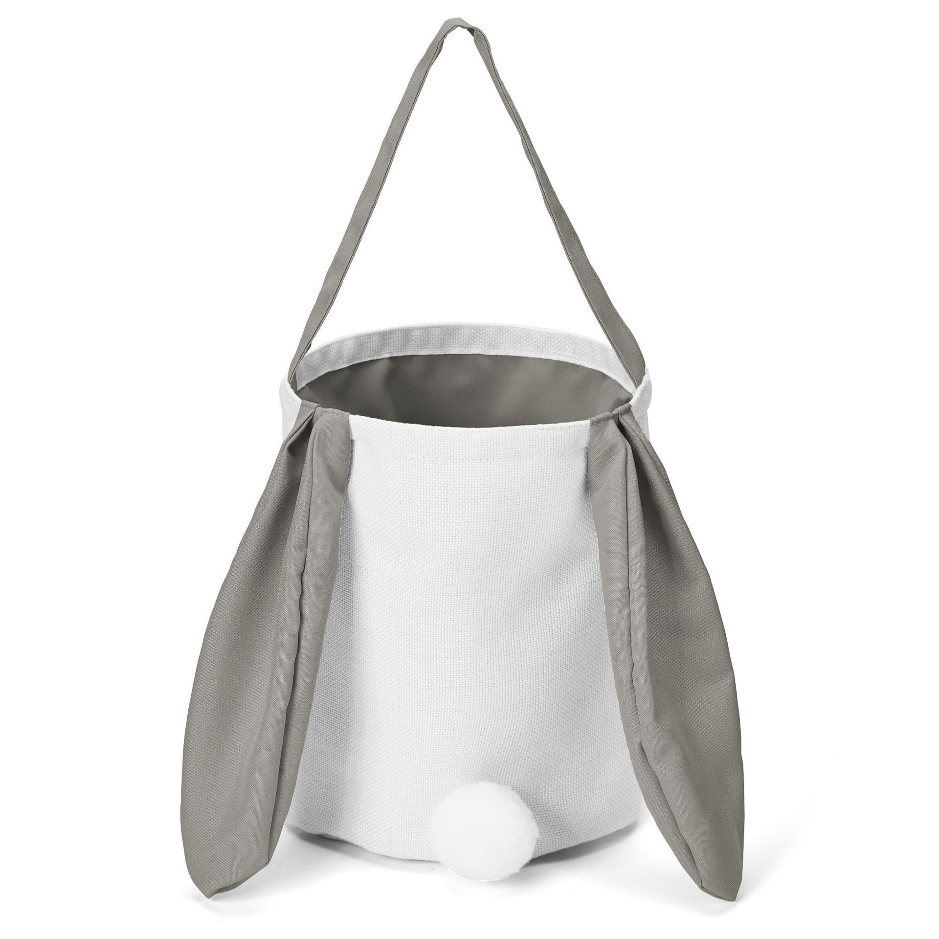 V888-ELOSUNG21588-202503071436-00 Grey Adorable Easter Bunny Ear Tote Bag - Stylish Rabbit-Themed Candy Bag - Image 1