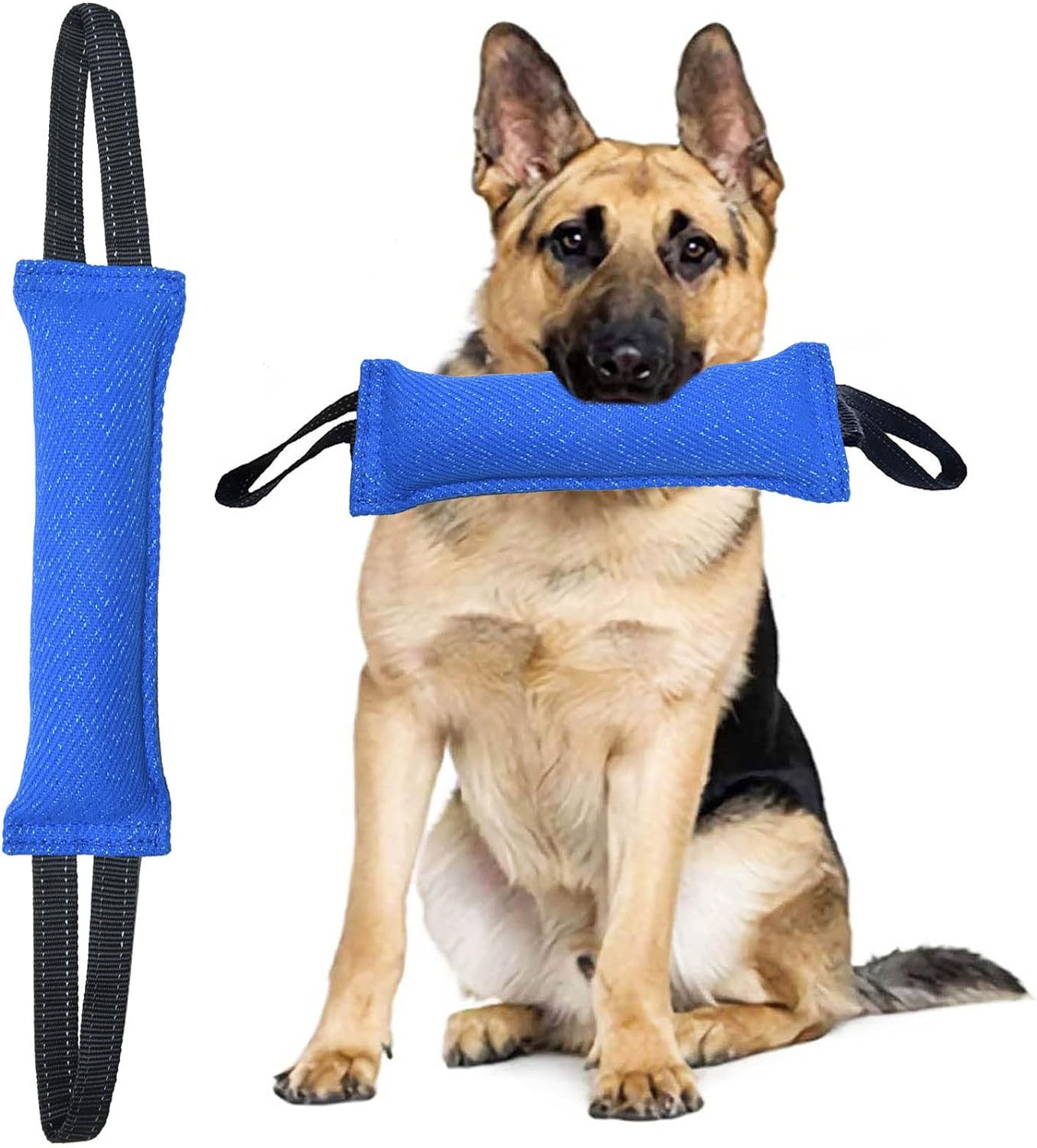 V888-ELOSUNG21856-202503121416-00 Blue Durable 2-Pack Tug-of-War Dog Training Toy - Tear-Resistant, Safe & Interactive for All Breeds - Image 1