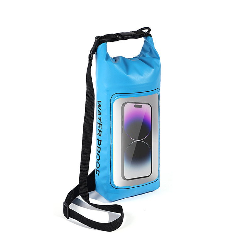 V888-ELOSUNG21926-202503141127-00 Blue 2L Waterproof Phone Pouch - Multi-Functional PVC Dry Bag for Swimming and Water Activities - Image 1