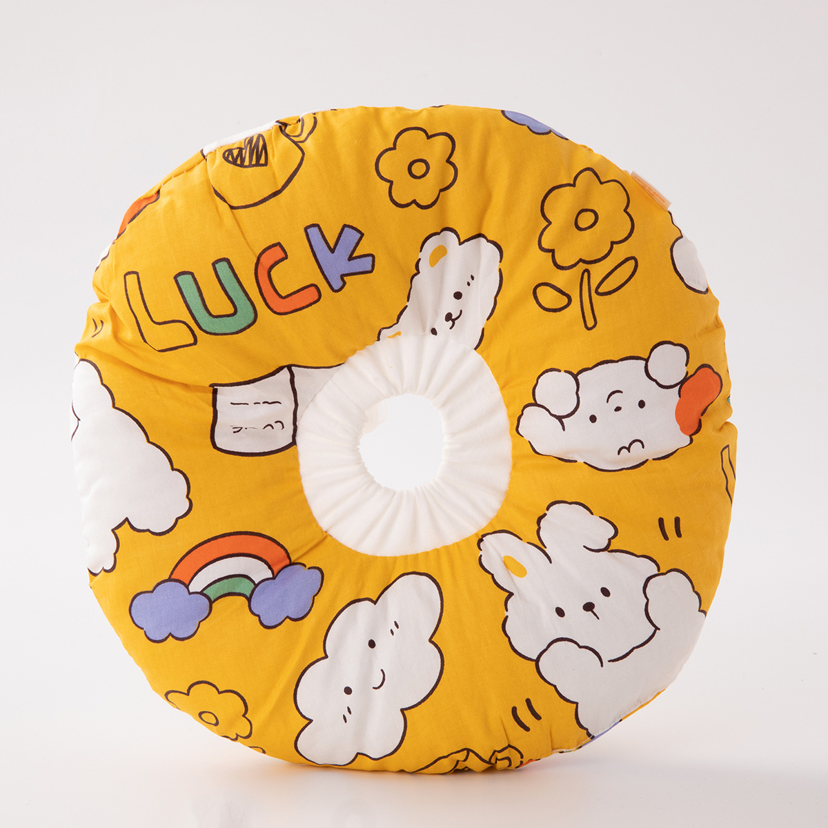 V888-ELOSUNG22044-202503141146-00 2 pcs Cloud Rabbit Pet Recovery Collar - Comfortable Anti-Lick Cone for Cats & Dogs Size S - Image 1