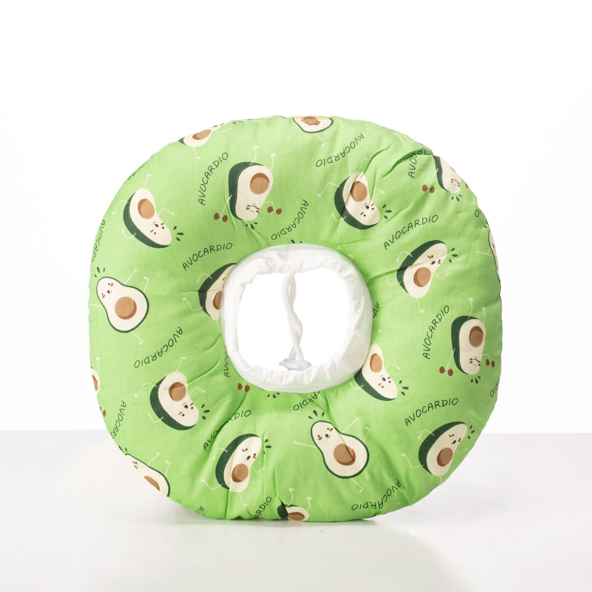 V888-ELOSUNG22053-202503141147-00 2 pcs Avocado Pet Recovery Collar - Comfortable Anti-Lick Cone for Cats & Dogs Size M - Image 1