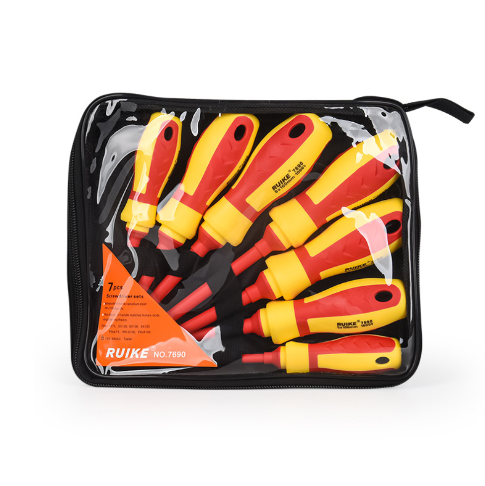 V888-ELOSUNG22565-202503282016-00 7-Piece Insulated Screwdriver Set - Home Repair & Electrical Work - Image 1