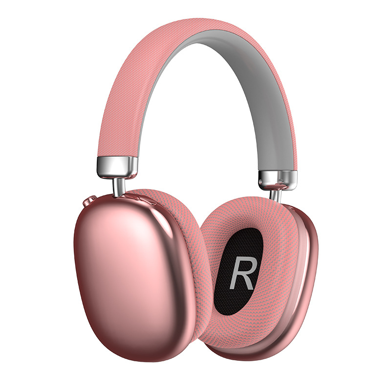 V888-ELOSUNG22622-202503282031-00 Pink Wireless Over-Ear Headphones - Bluetooth 5.3, Knob Control - Image 1