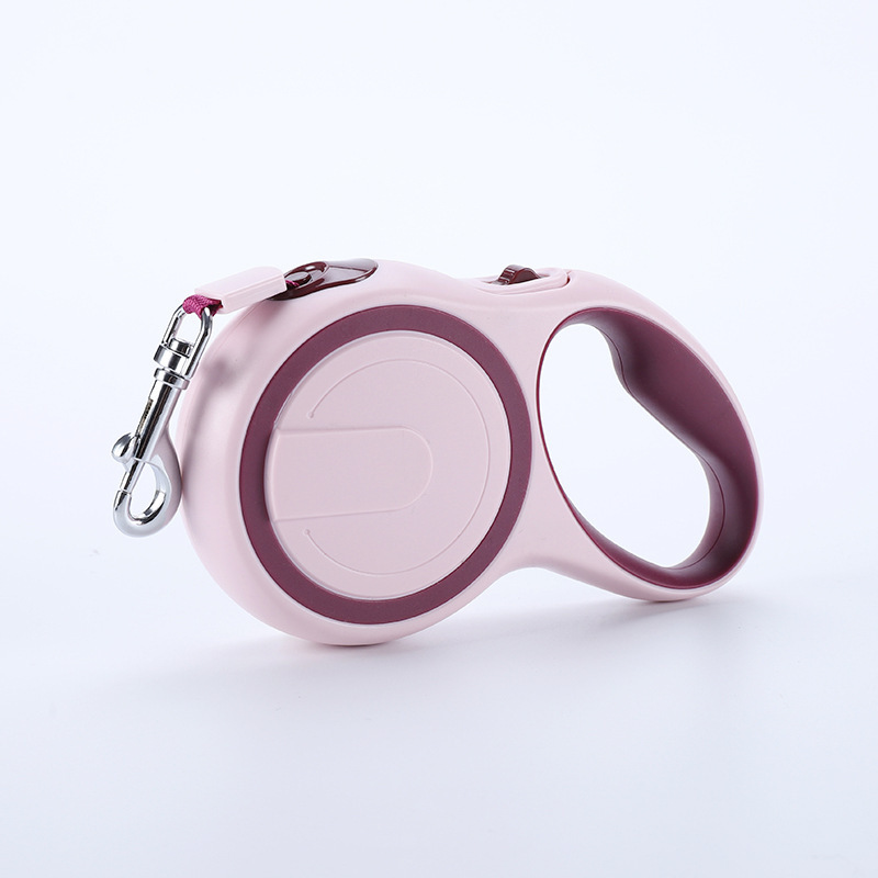 V888-ELOSUNG22627-202503282036-00 Wine Red 3M Pet Leash Retractable - Tangle-Free, Extendable Pet Leash for Walking - Image 1