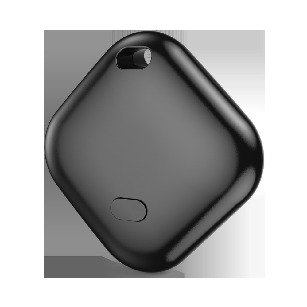 V888-ELOSUNG22722-202504011159-00 (Square Black) Mini GPS Tracker - Apple Find My Enabled, Key Finder, Wallet Locator, Anti-Theft Tag - Image 1