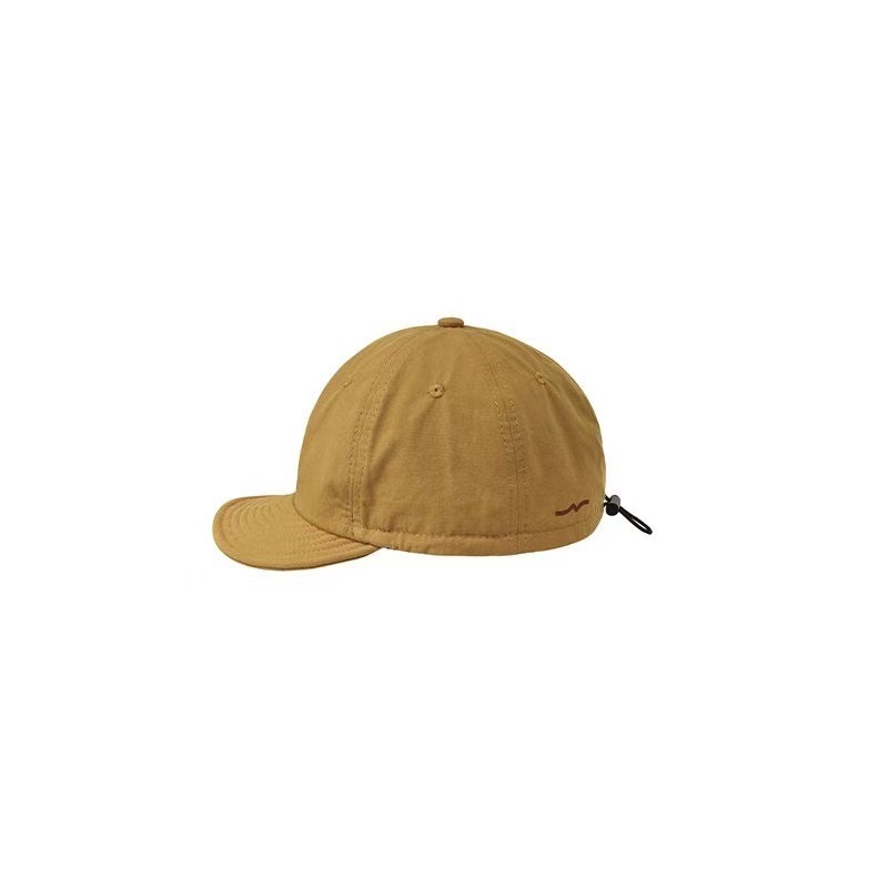 V888-ELOSUNG22858-202504141653-00 Khaki Minimalist Baseball Cap - Unisex Retro Streetwear Hat - Image 1