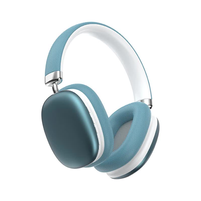 V888-ELOSUNG23015-202503211712-00 Blue Wireless Bluetooth Headphones - Over-Ear, Deep Bass, Foldable, Long Battery Life - Image 1