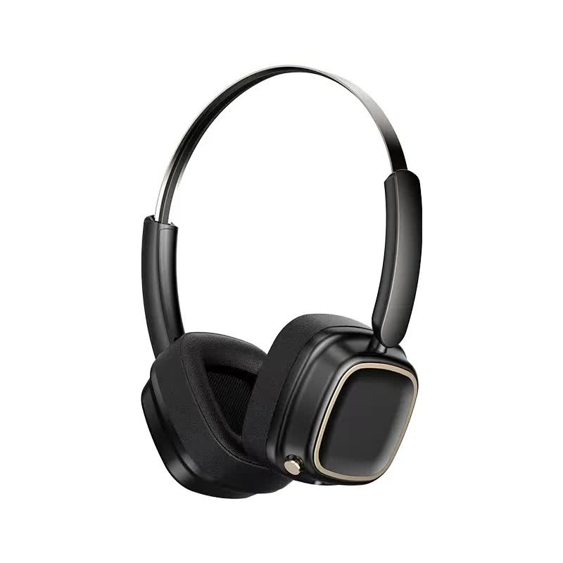 V888-ELOSUNG23027-202503211547-00 Black Compact Retro Headphones - Wireless Bluetooth, Deep Bass, Immersive Sound - Image 1