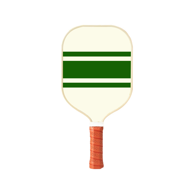 V888-ELOSUNG23601-202504141405-00 Style 3 White And Green T700 Carbon Fiber & Fiberglass Pickleball Paddle - Lightweight 220g with Anti-Slip TPU Grip for Training & Competition - Image 1