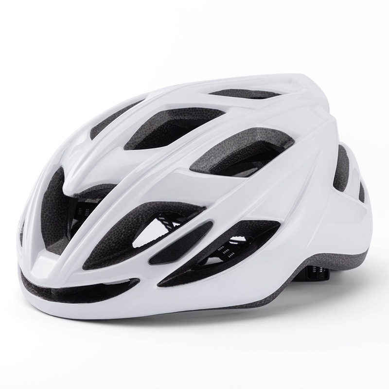 V888-ELOSUNG23977-202504171832-00 White Lightweight Adult Bicycle Helmet - Adjustable Fit Road & Mountain Bike Safety Headgear (57-62cm) - Image 1