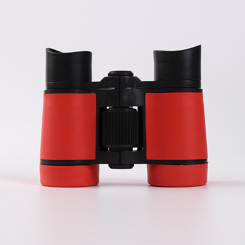 V888-ELOSUNG24169-202503251526-00 Red 2-Pack 4x30 Kids Binoculars Set - Lightweight & Durable for Young Explorers - Image 1