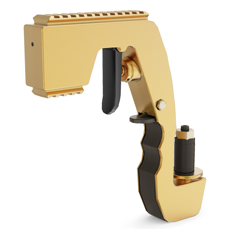 V888-ELOSUNG24949-202504211340-00 Gold Party Atmosphere Setting Tools Party Atmosphere Props - Novelty Beer Bottle Ejector & Stopper - Image 1