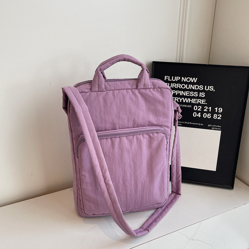V888-ELOSUNG250013-202504141436-00 Chic purple Laptop Backpack for Women - Lightweight and Spacious - Image 1