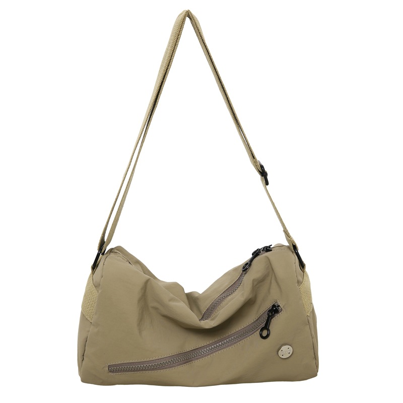V888-ELOSUNG25010-202504141436-00 An elegant khaki shoulder bag for travel and work - Image 1