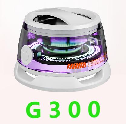 V888-ELOSUNG25864-202505151716-00 G300 Magnetic Suction Bluetooth Speaker - RGB Lights, 40mm Driver, 6H Playtime(White) - Image 1