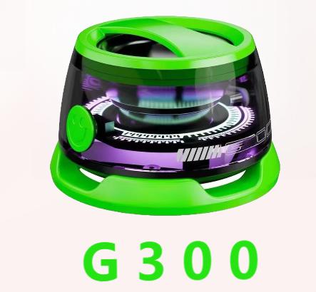 V888-ELOSUNG25865-202505151716-00 G300 Magnetic Suction Bluetooth Speaker - RGB Lights, 40mm Driver, 6H Playtime(Green) - Image 1